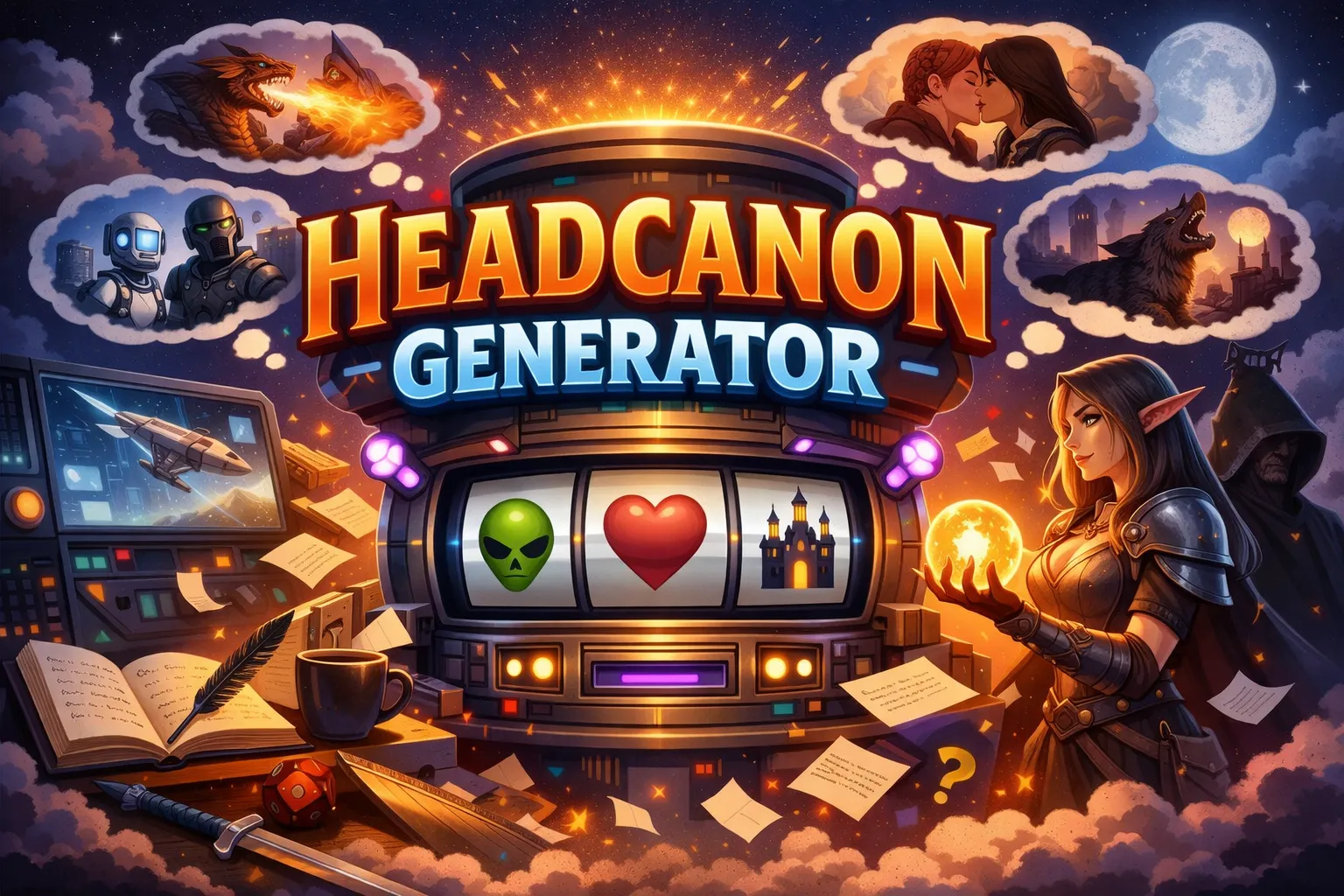 Marvel Headcanon Generator